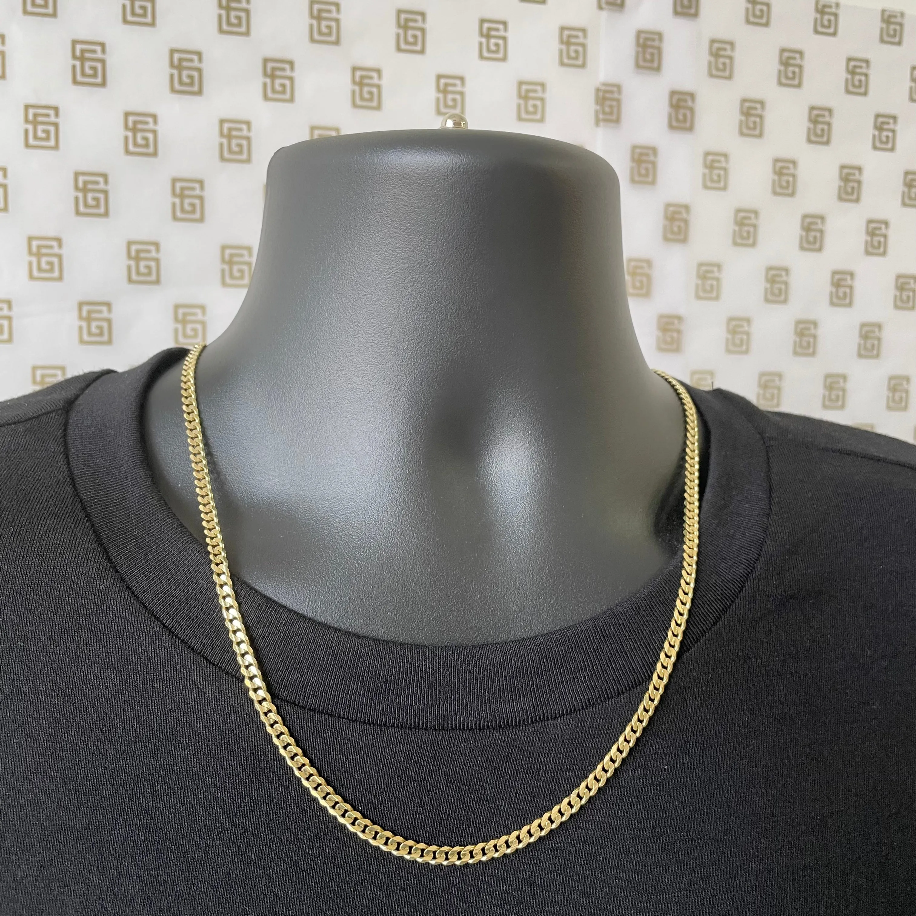 4.0MM Concave Curb Chain