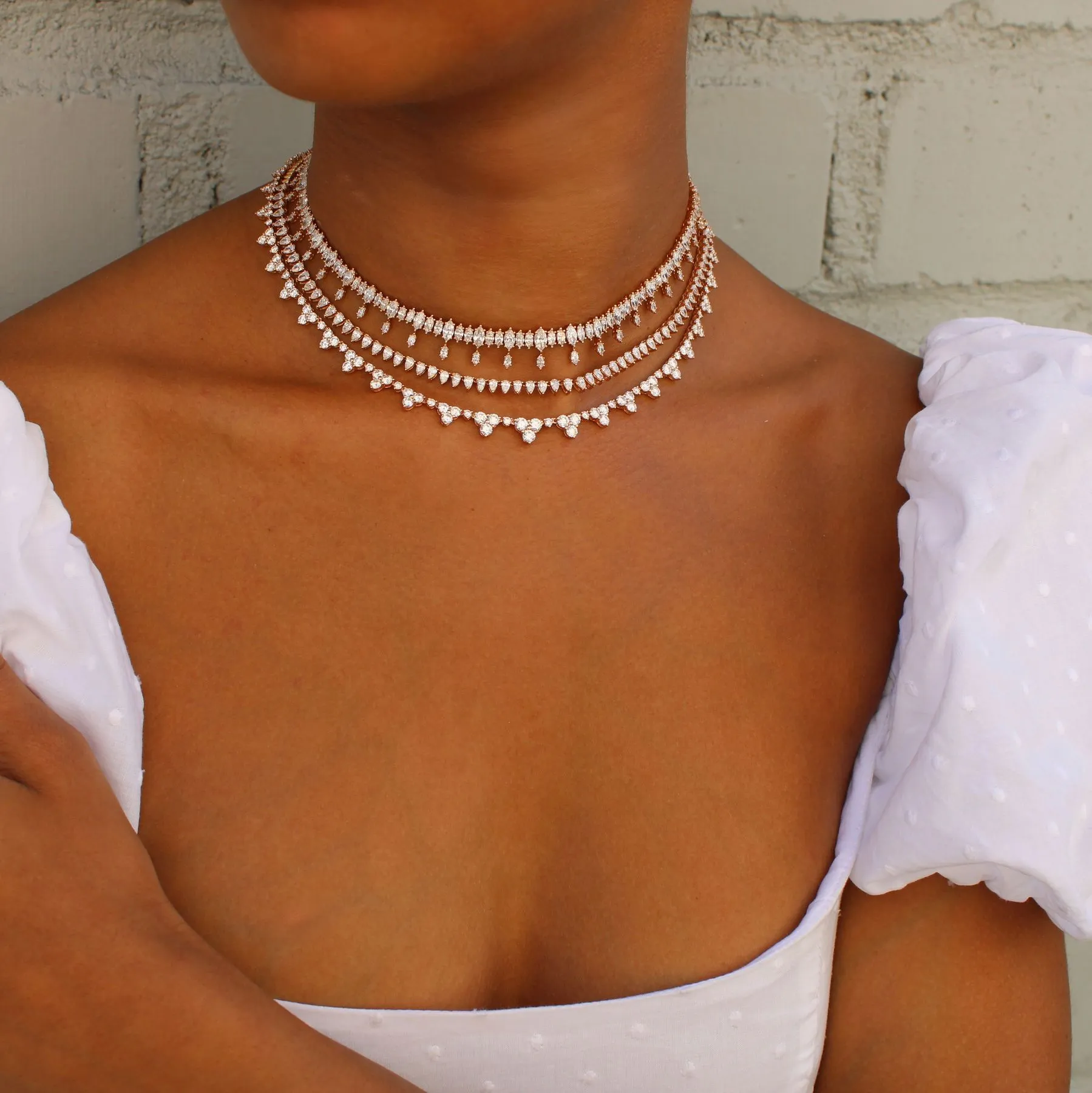 Anita Ko Atlas Diamond Choker