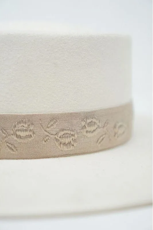 Aura Felt Gambler Hat