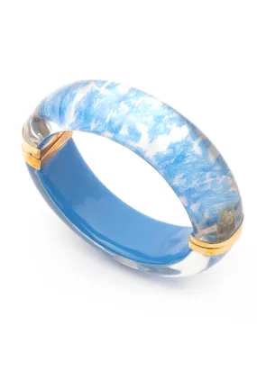Bangle in Blue Coral