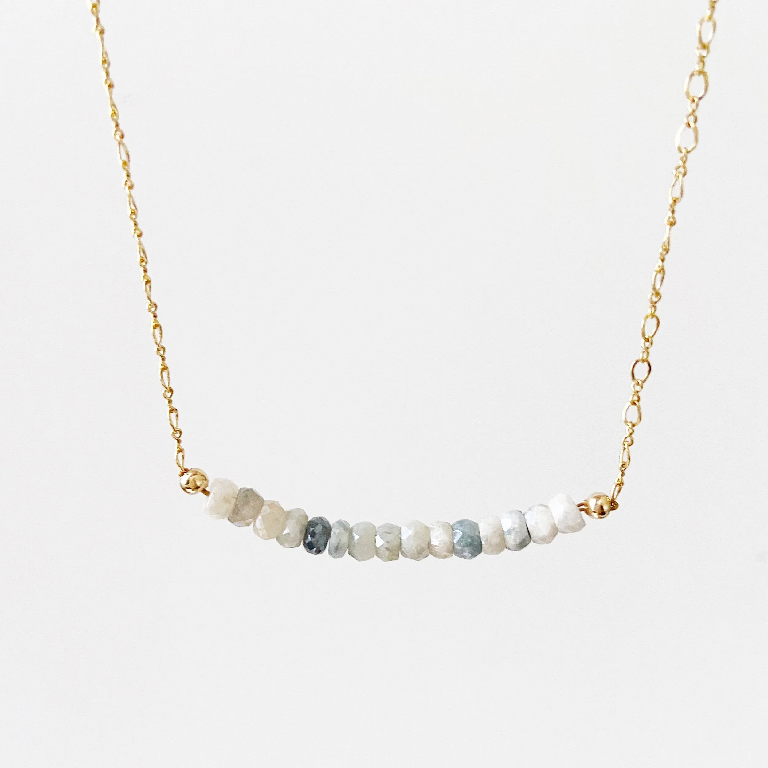 Be Uniquely You- Corrundrum Choker in Gold or Silver (15.5 inches)