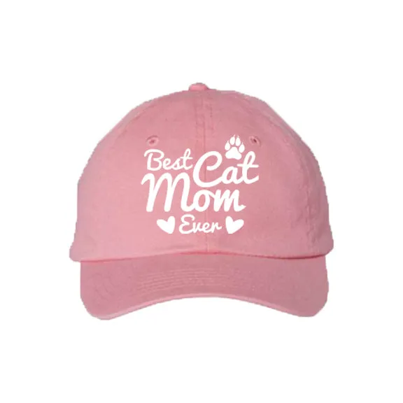Best Cat Mom Ever Baseball Hat