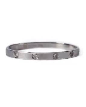 Bitz of Glitz Set in Stone CZ Bangle