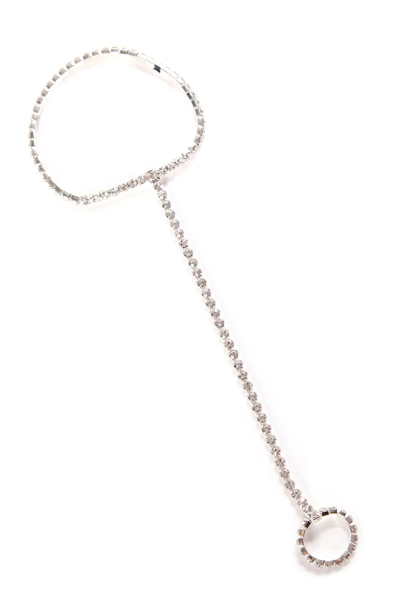 Bling All The Way Anklet - Silver