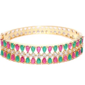 Brass Diamond Gold plated Bracelet