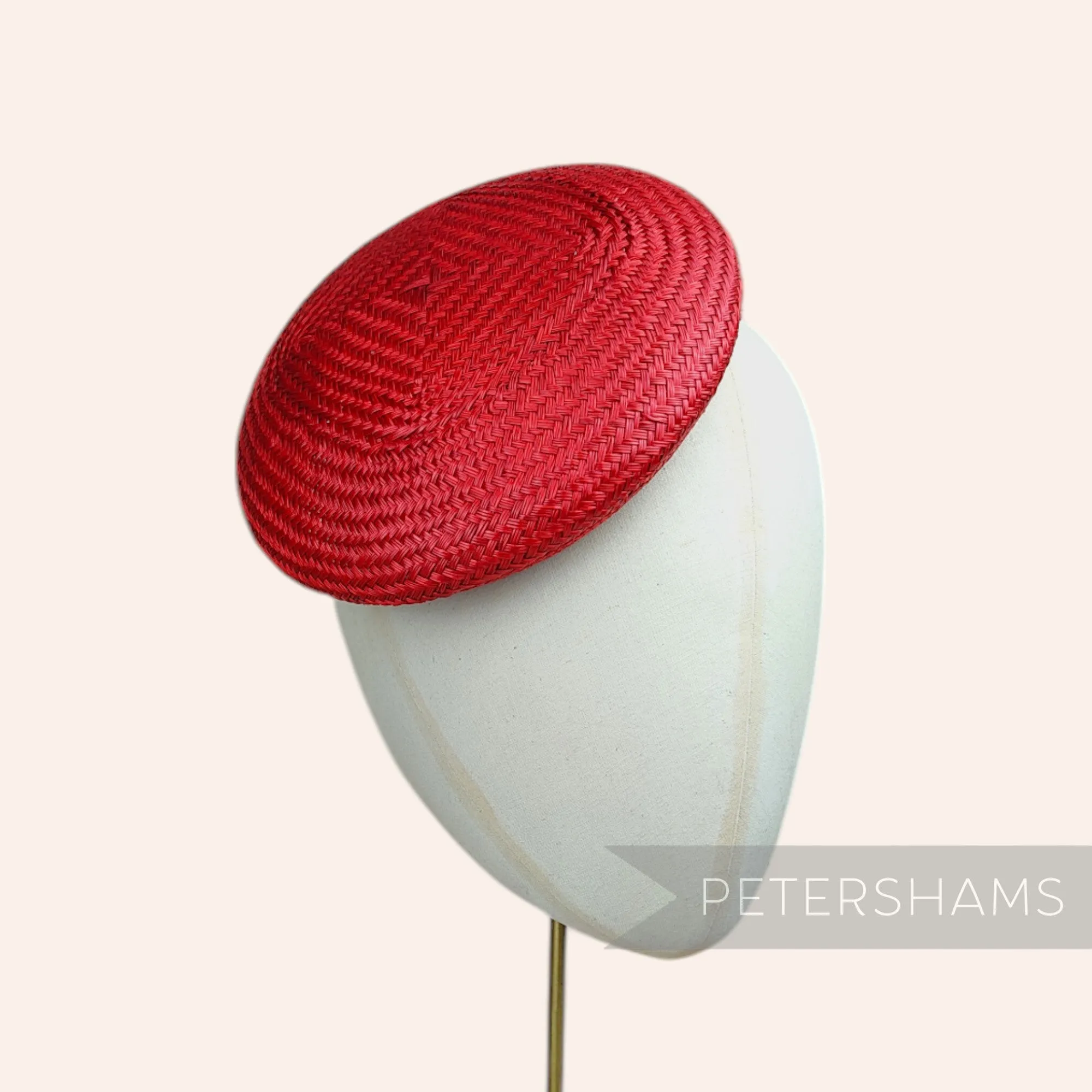 Buntal 17cm Button Fascinator Hat Base