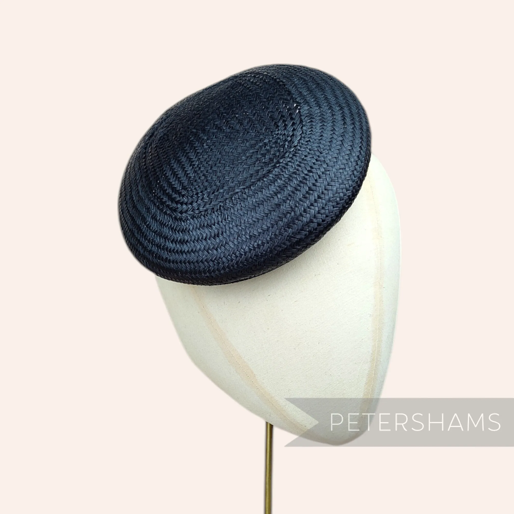 Buntal 17cm Button Fascinator Hat Base
