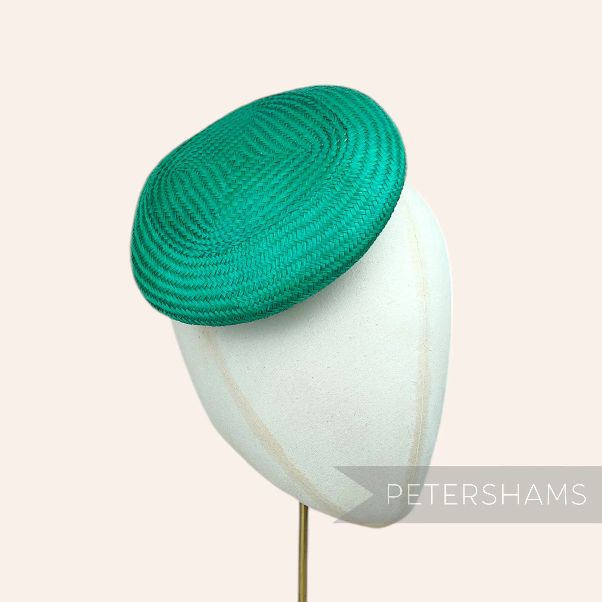 Buntal 17cm Button Fascinator Hat Base