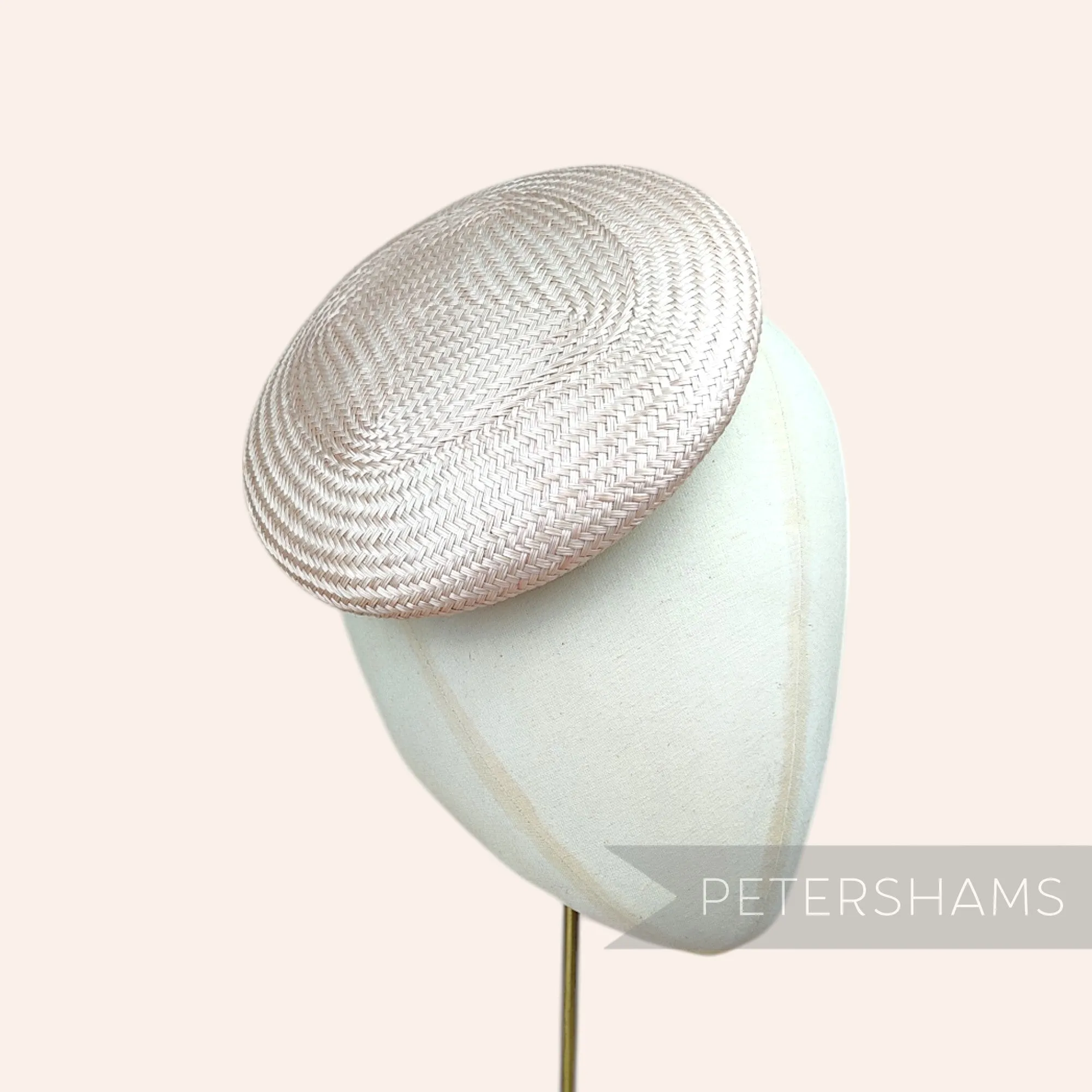 Buntal 17cm Button Fascinator Hat Base