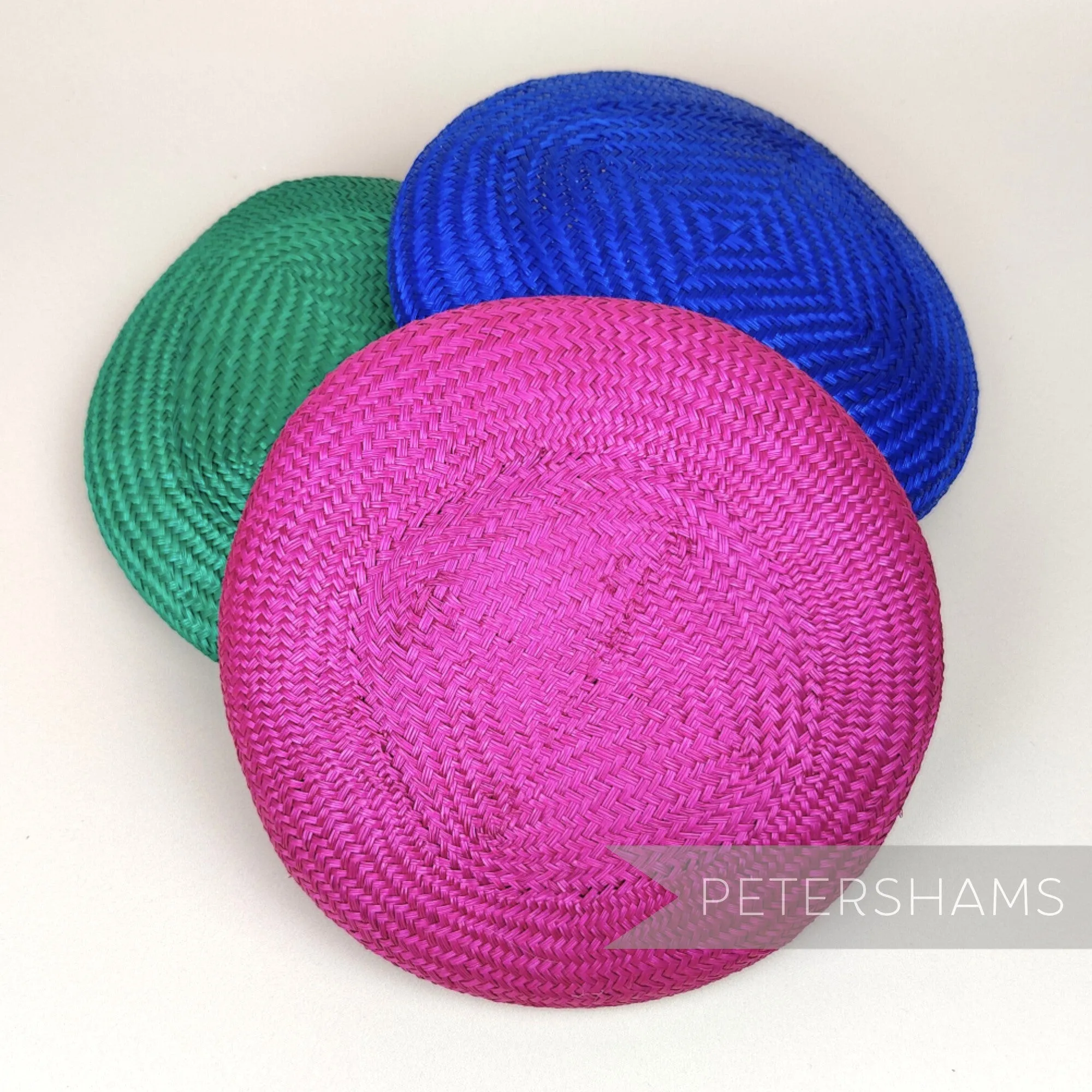Buntal 17cm Button Fascinator Hat Base