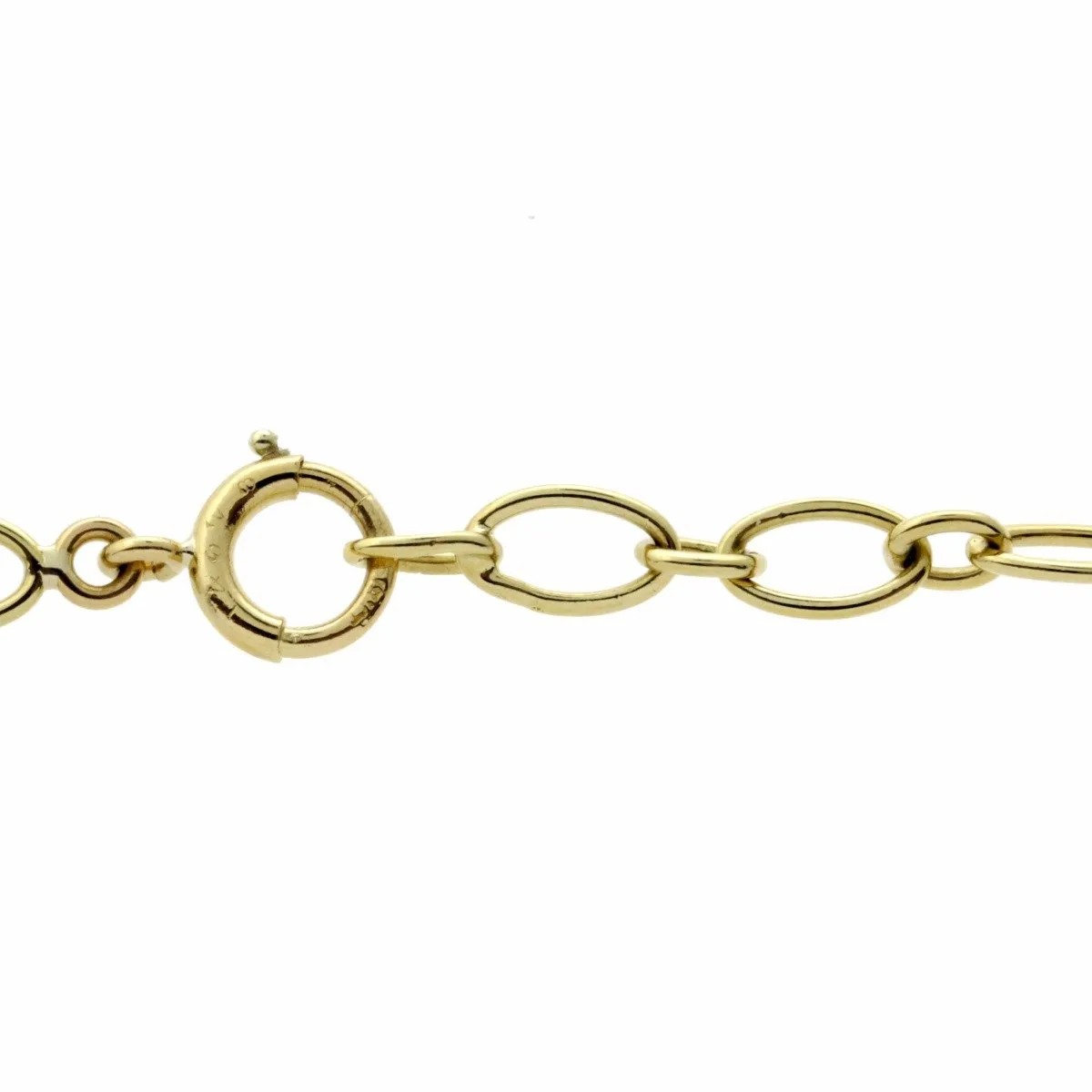 Cartier Gold Link Sautoir Necklace