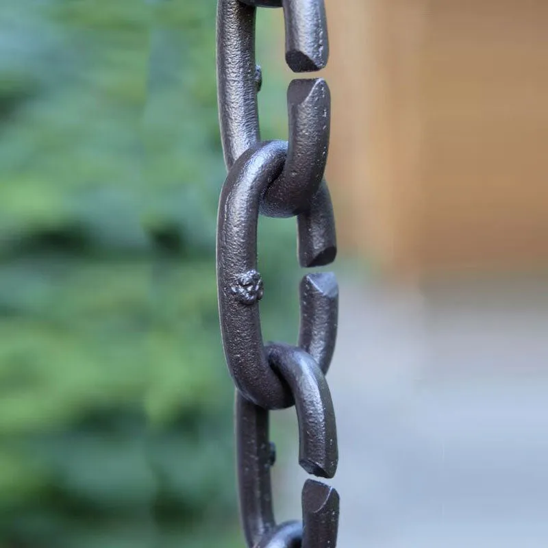 Cast Oval Links Rain Chain