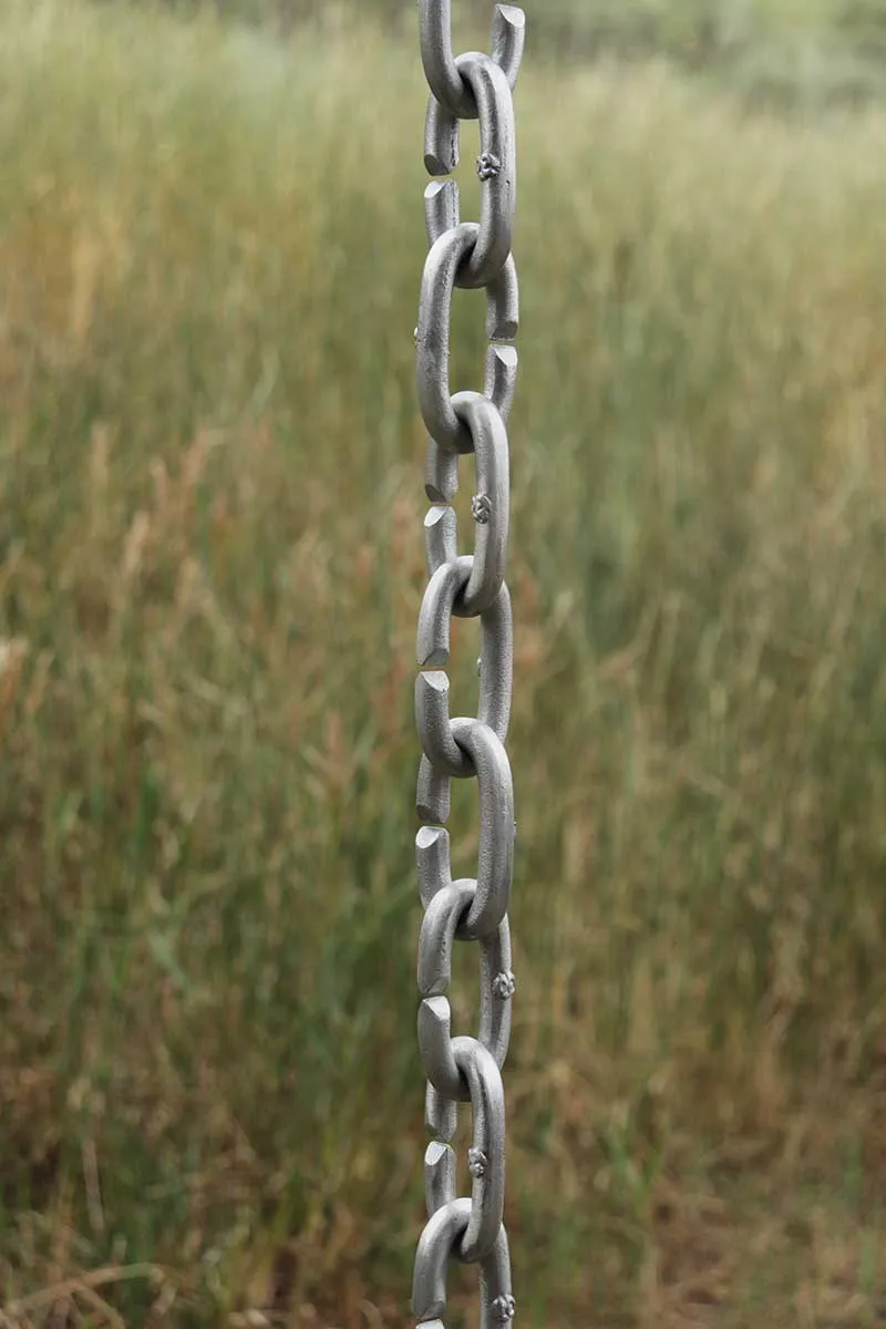 Cast Oval Links Rain Chain