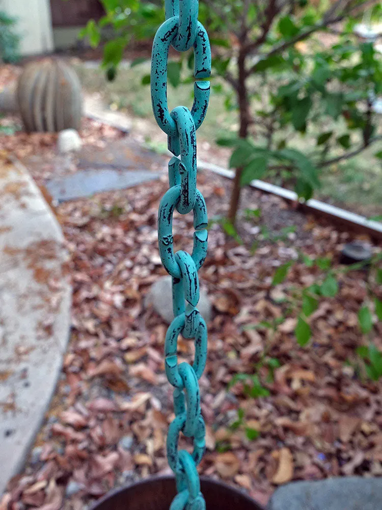 Cast Oval Links Rain Chain