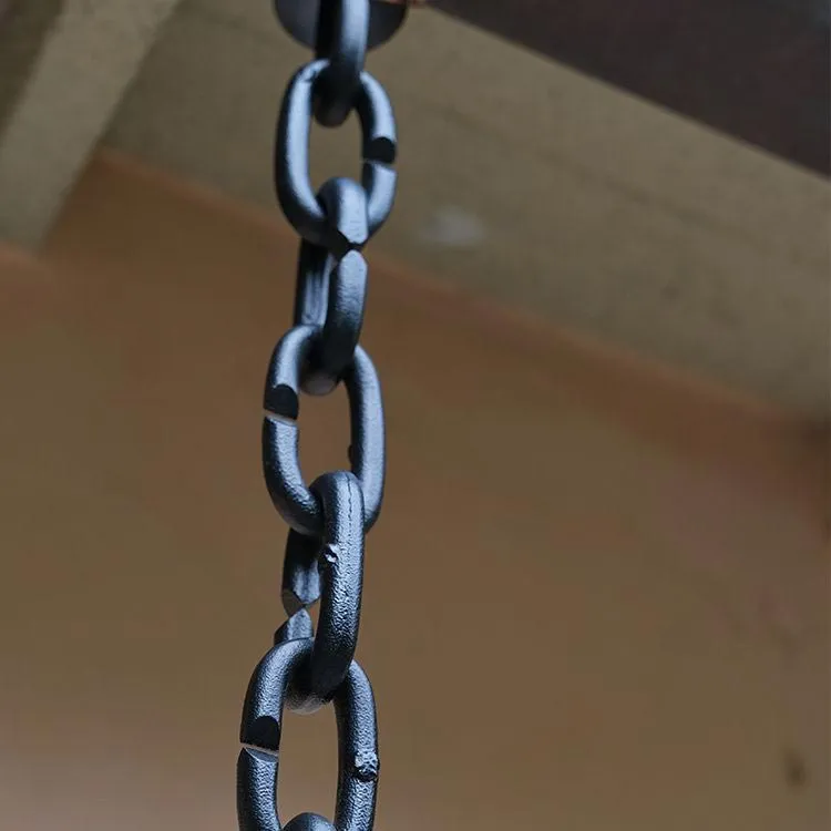 Cast Oval Links Rain Chain