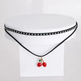 Cherry Choker: A Sweet & Stylish Necklace for Fun Occasions
