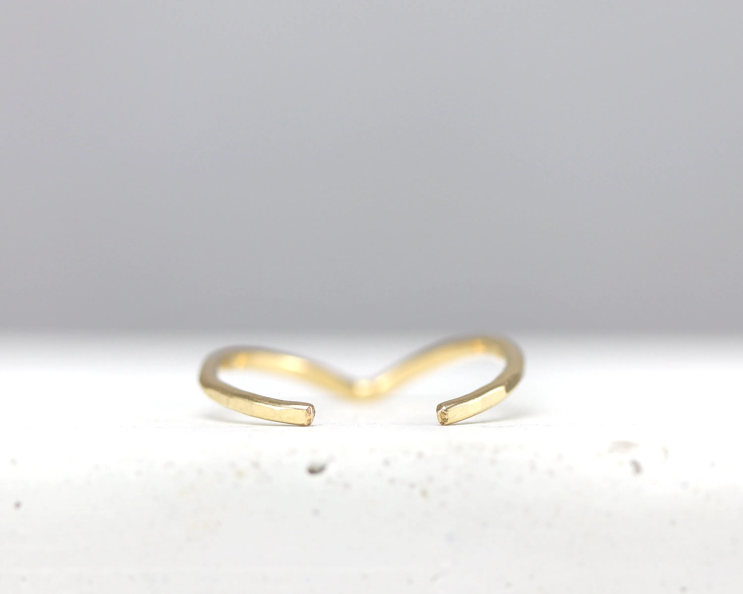 Chevron Toe Ring