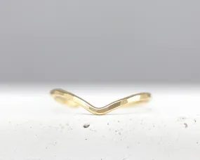 Chevron Toe Ring
