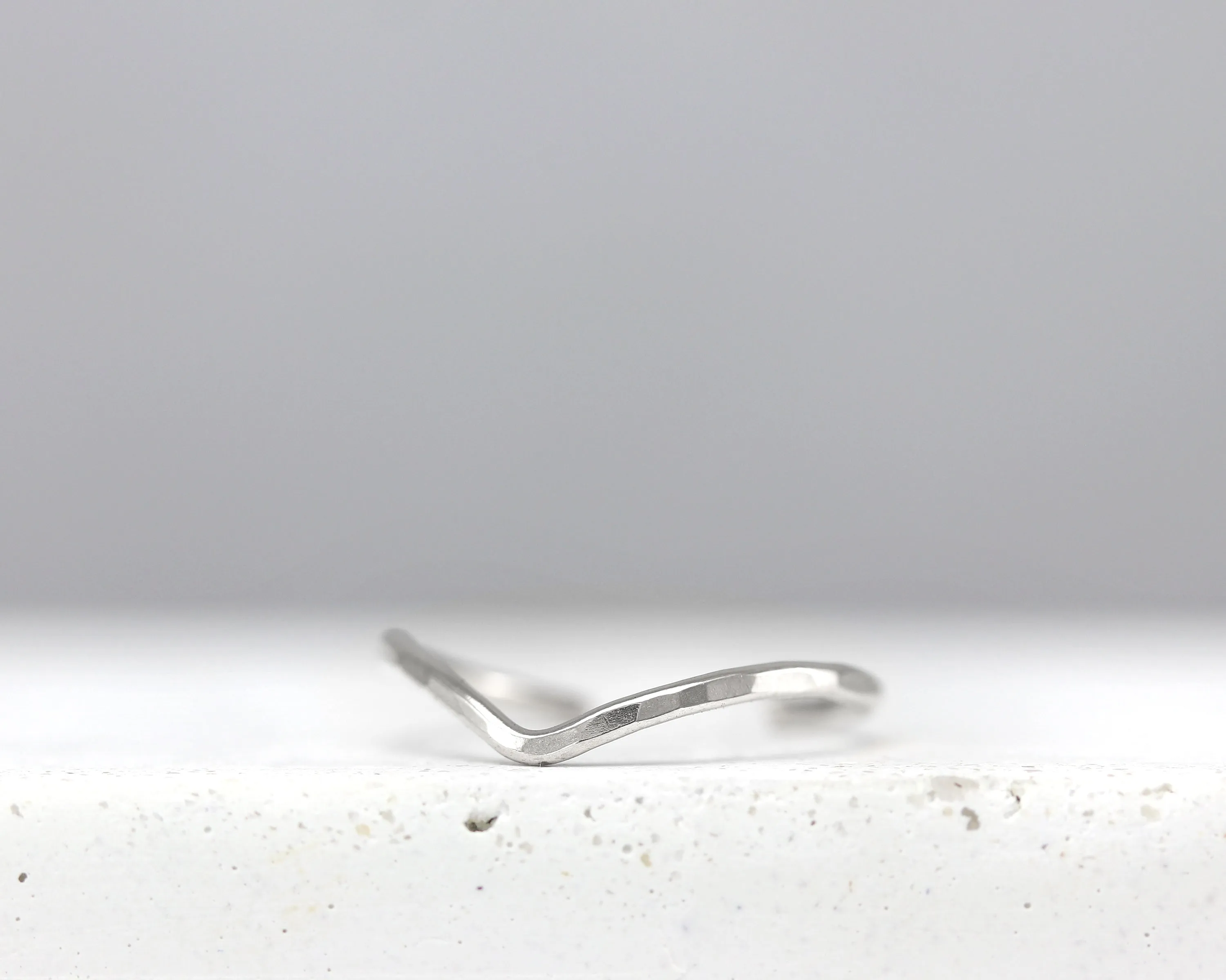 Chevron Toe Ring