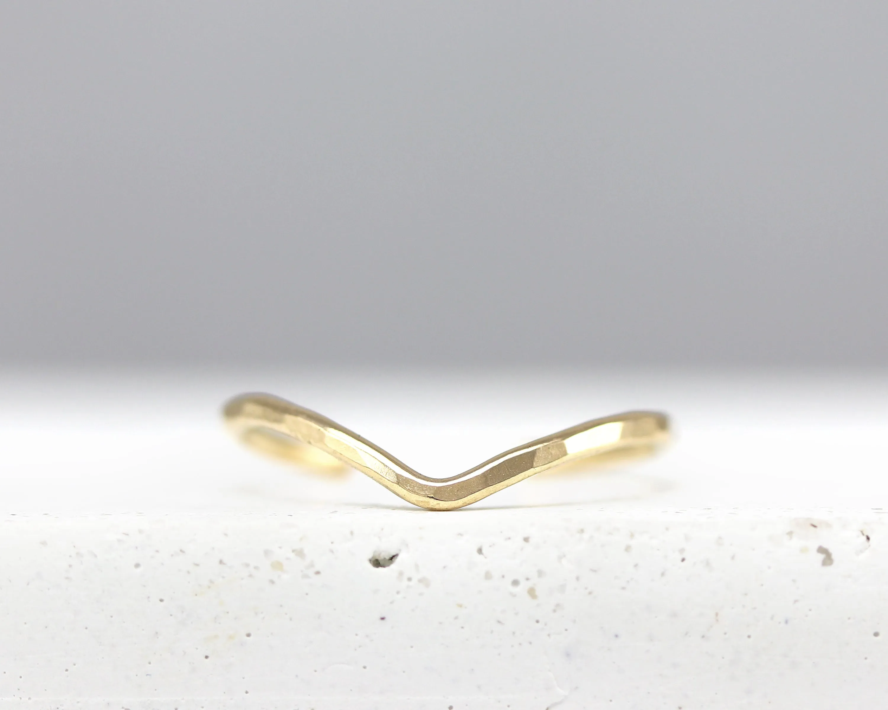Chevron Toe Ring