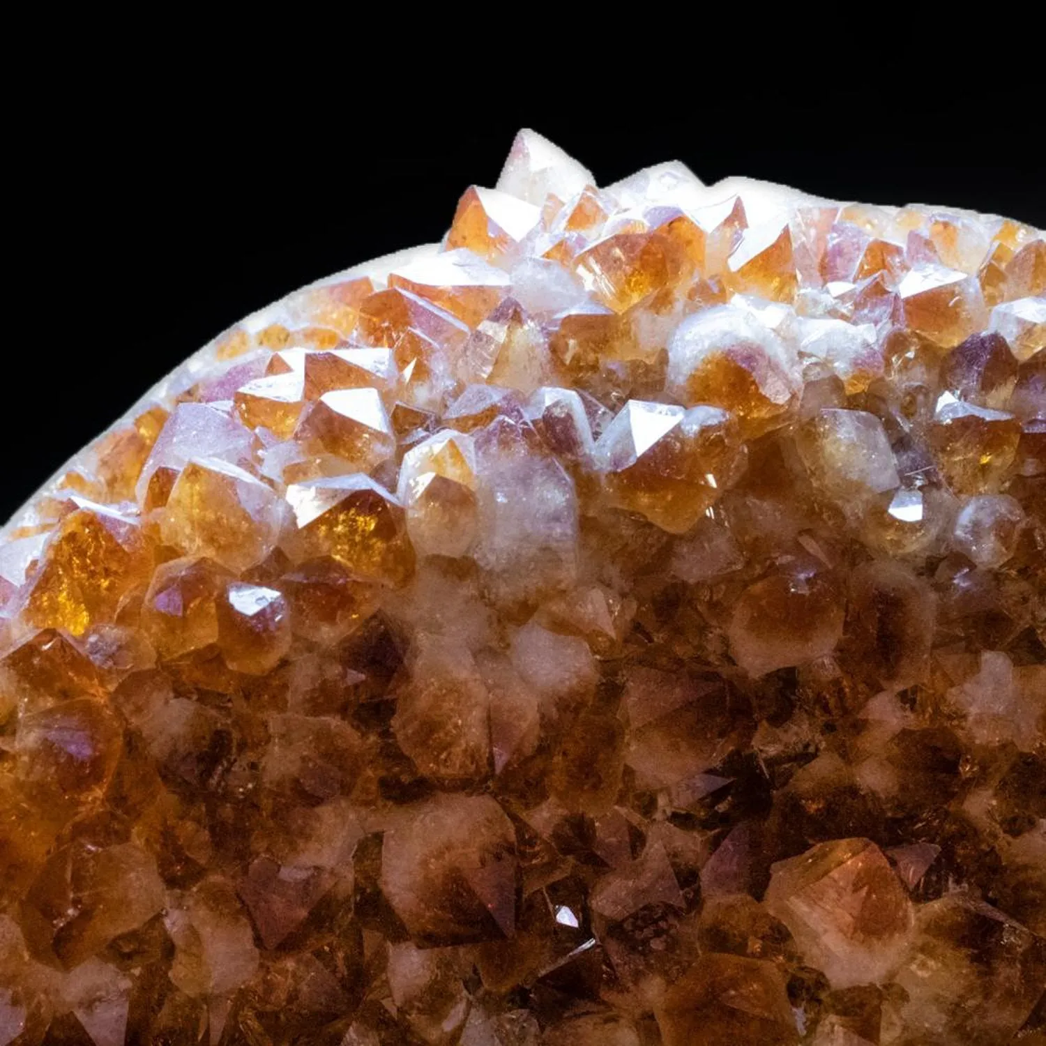 Citrine Cluster Heart on Stand from Uruguay (50 lbs)