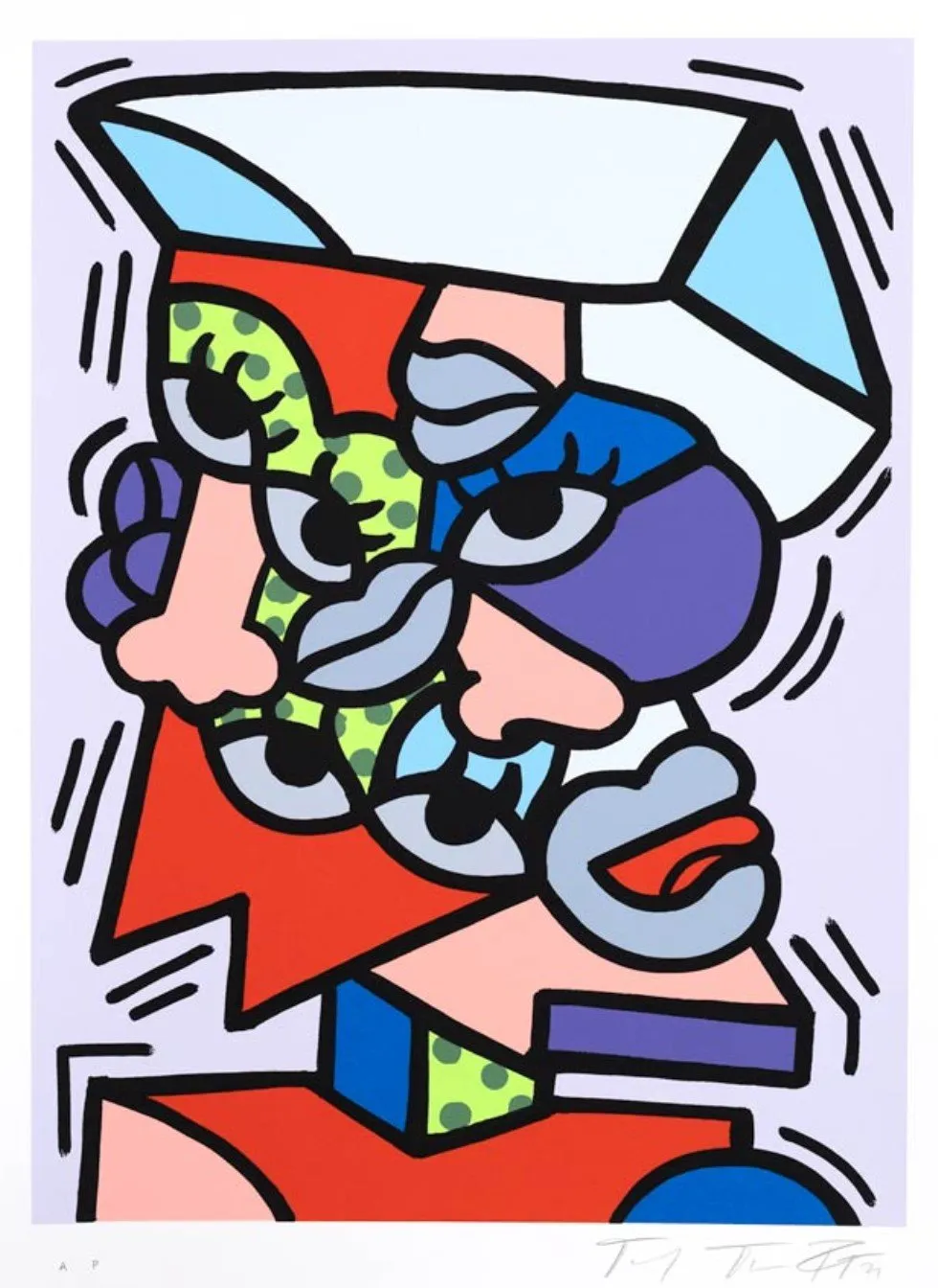 Crystal Cranium Silkscreen Print by Sheefy McFly- Tashif Turner
