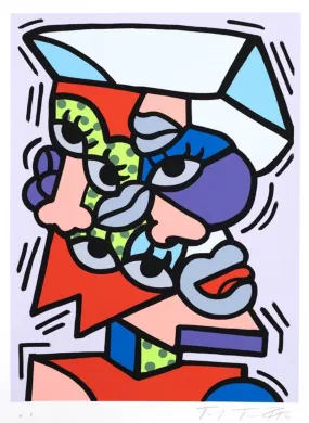 Crystal Cranium Silkscreen Print by Sheefy McFly- Tashif Turner