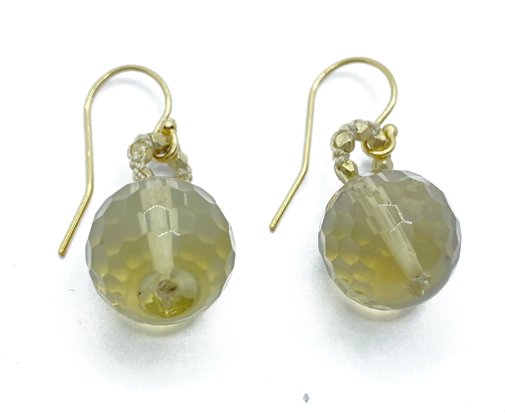Danielle Welmond | Smoky Topaz & Gold Vermeil Earrings
