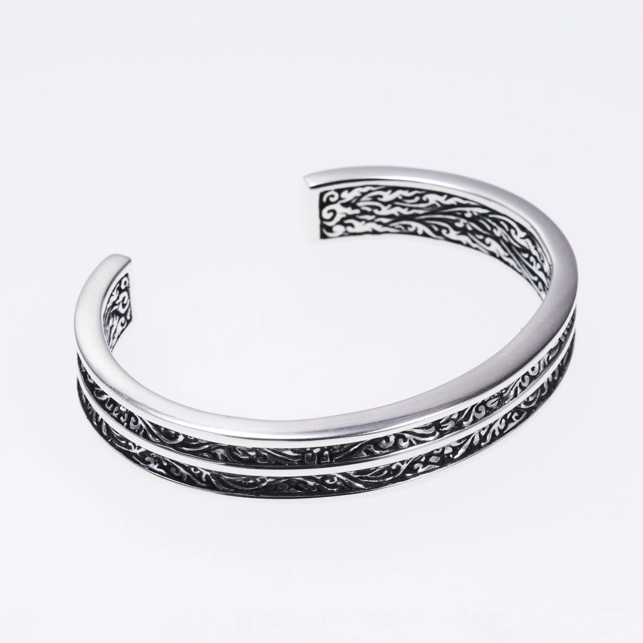 Double Ivy Bangle (L)