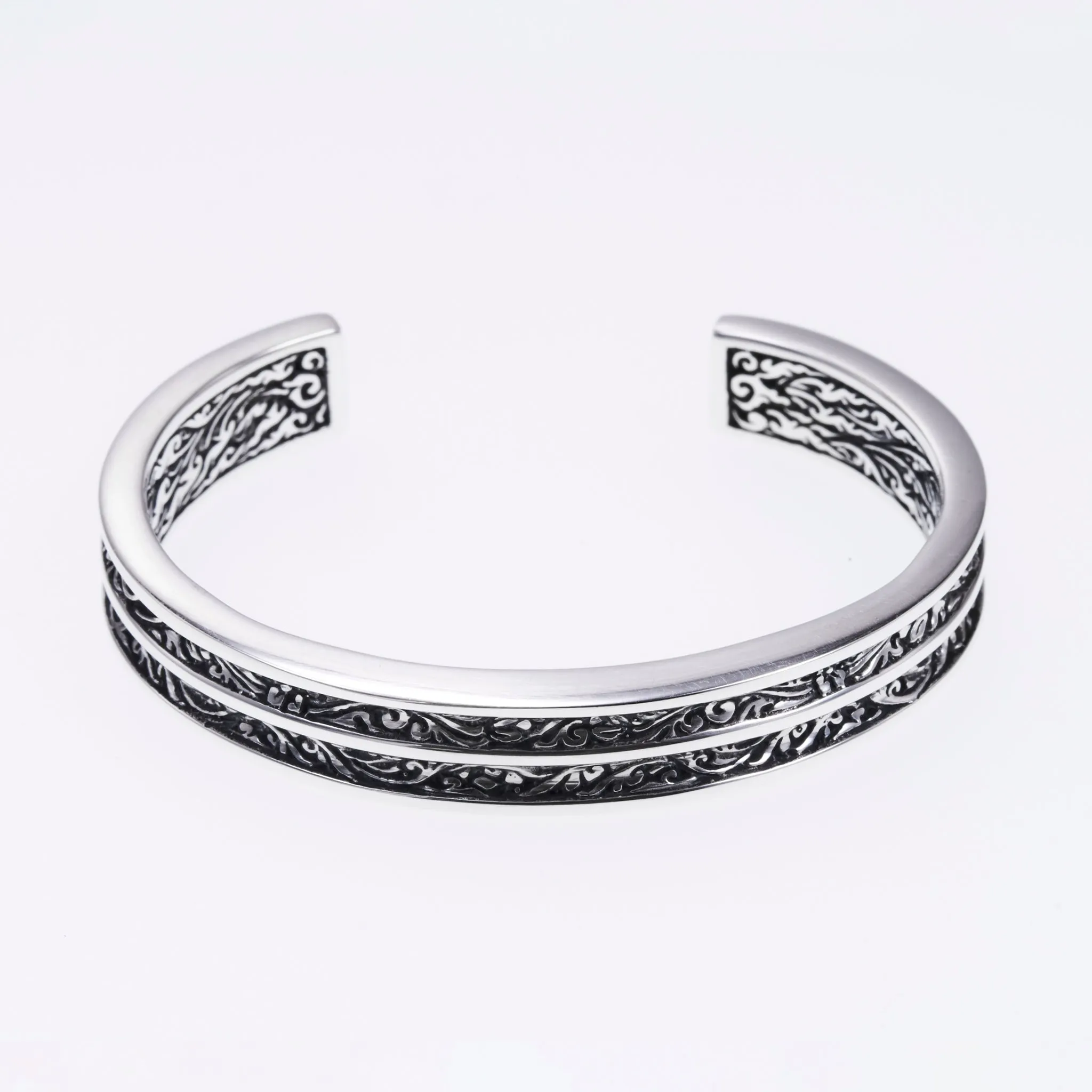 Double Ivy Bangle (L)