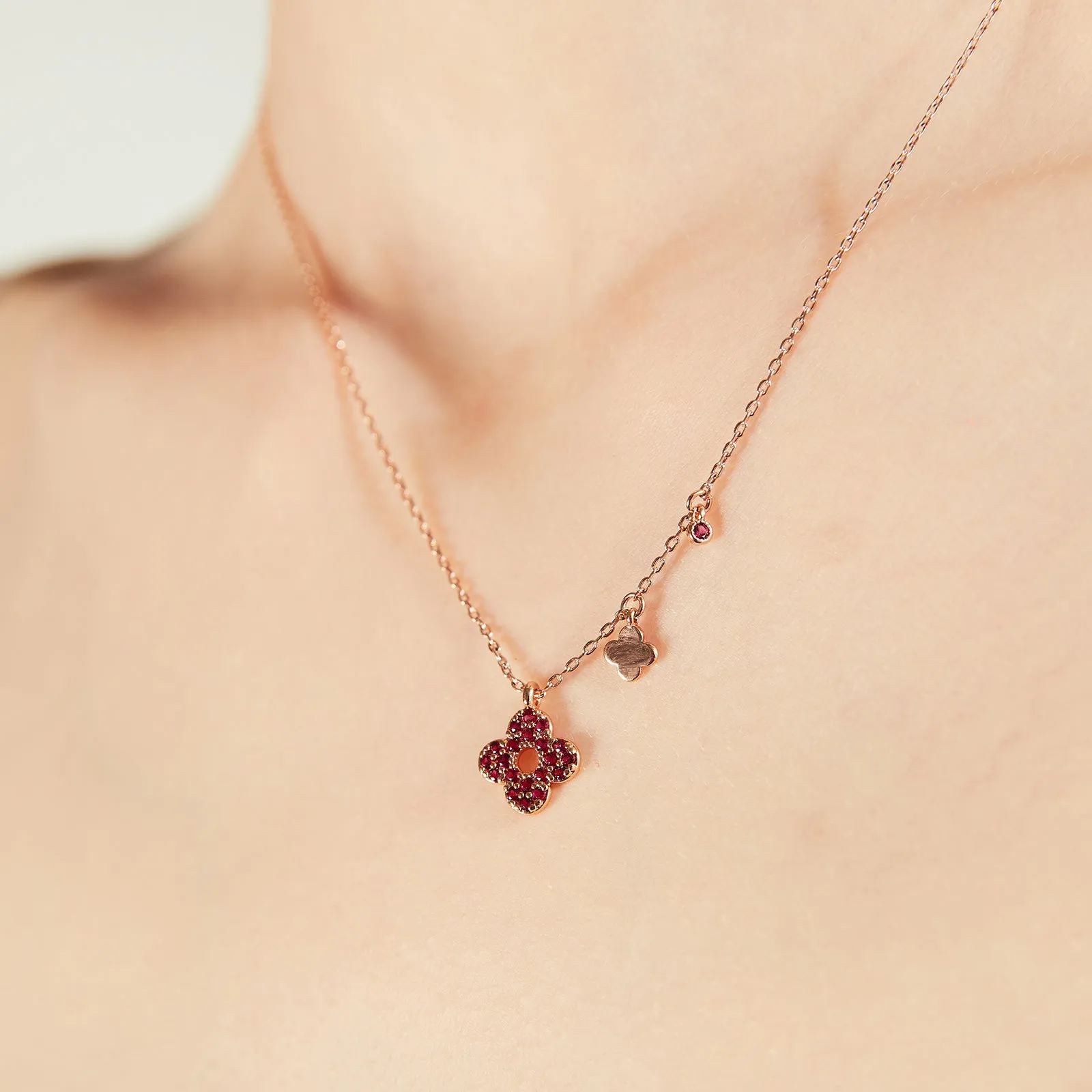 Four Leaf Clover Necklace