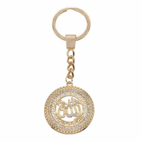 Glamour fashion Key Holder High Quality  Key Chains  Allah Keychain Muslim Jewelry Handmade  Pendant