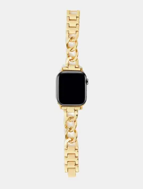 Gold Chain Link Apple Watch Strap