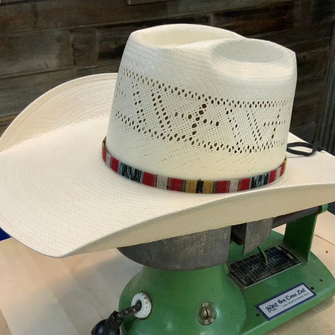 Hatband HB30-12 1/2" Tapestry Red/Silver/Gold/ Black