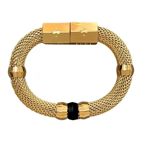 Holst and Lee - Mesh Candy Bracelet Black