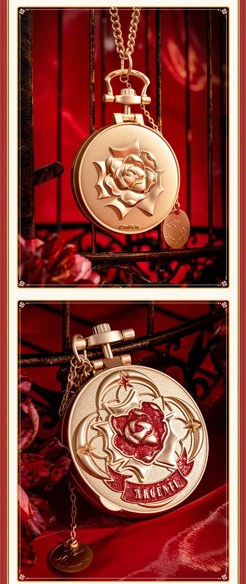 Honkai: Star Rail - The Most Beautiful of All Faux Pocket Watch Keychain miHoYo