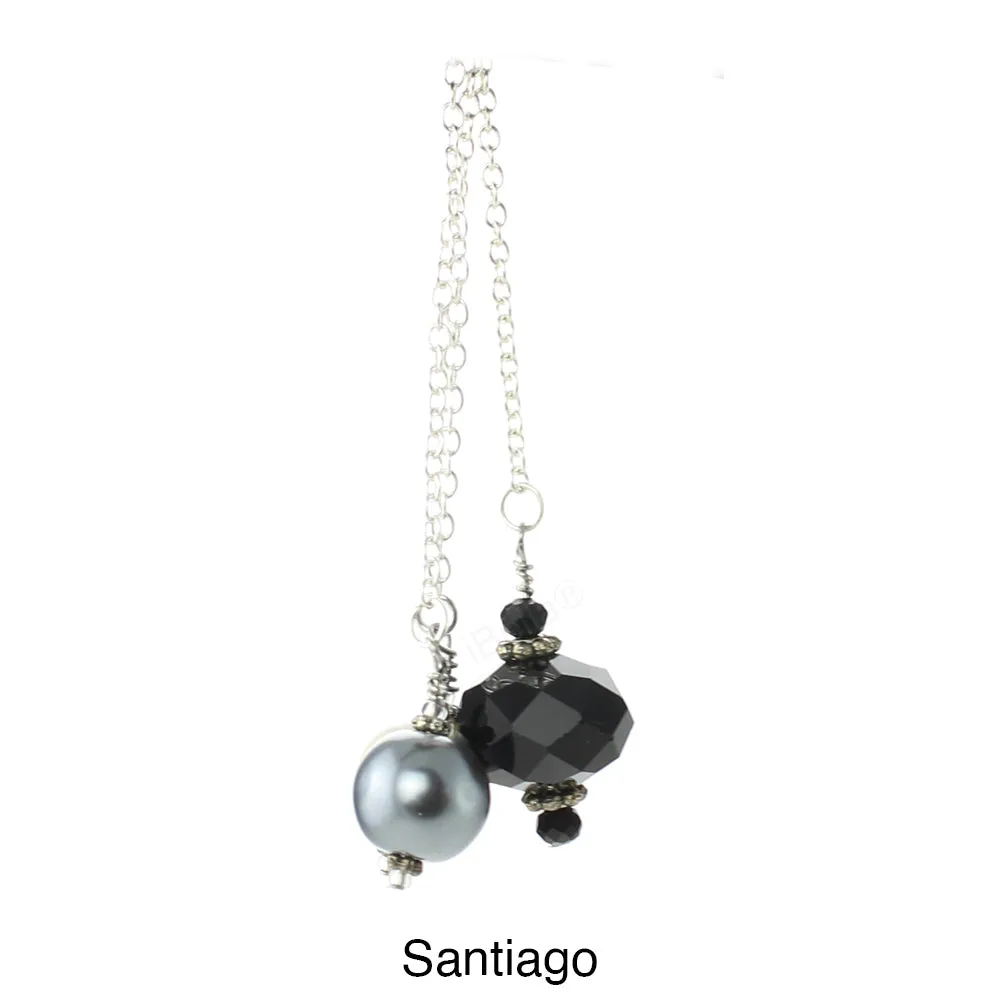 iBella® Scarf Slide Jewelry Set - Santiago