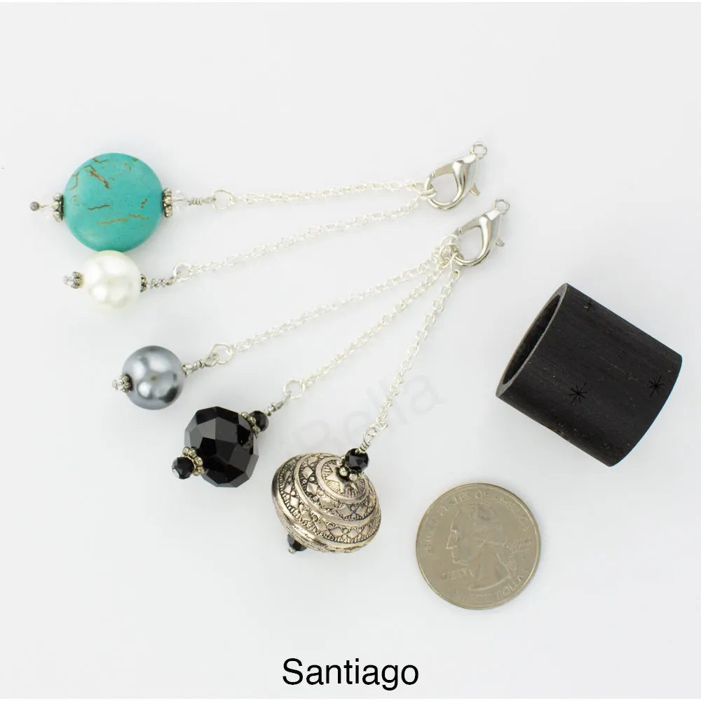 iBella® Scarf Slide Jewelry Set - Santiago
