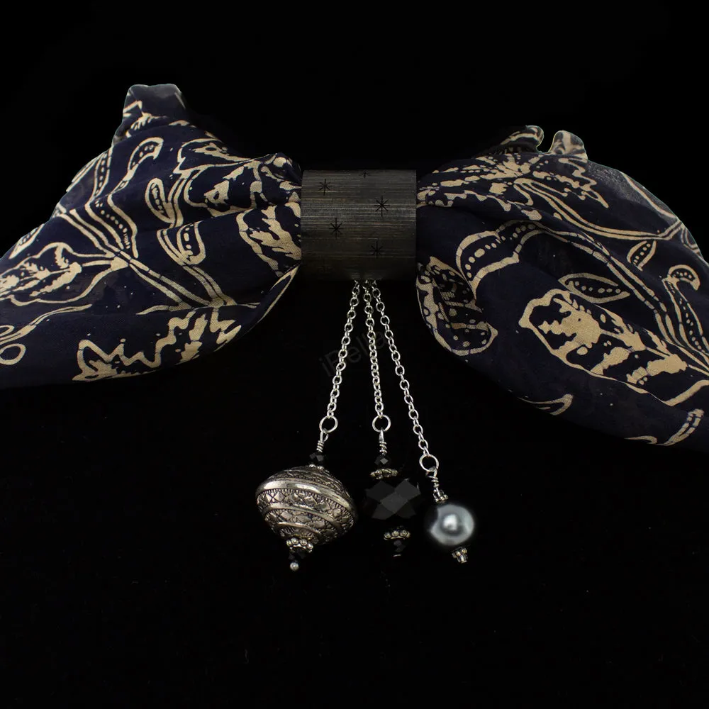 iBella® Scarf Slide Jewelry Set - Santiago