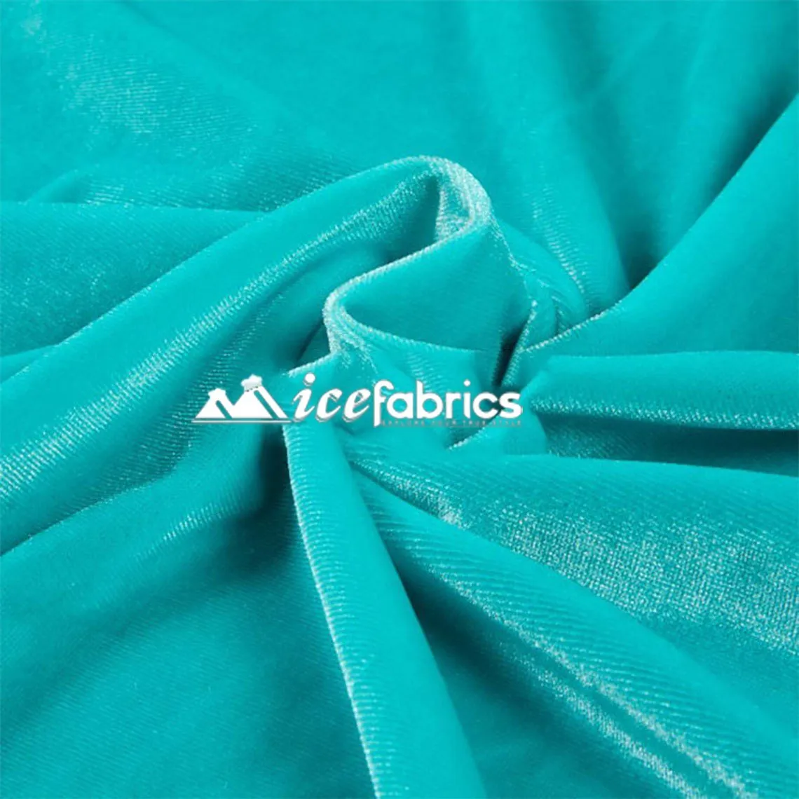 Jade Stretch Velvet Upholstery Fabric By The Roll (20 yards) Wholesale Fabric