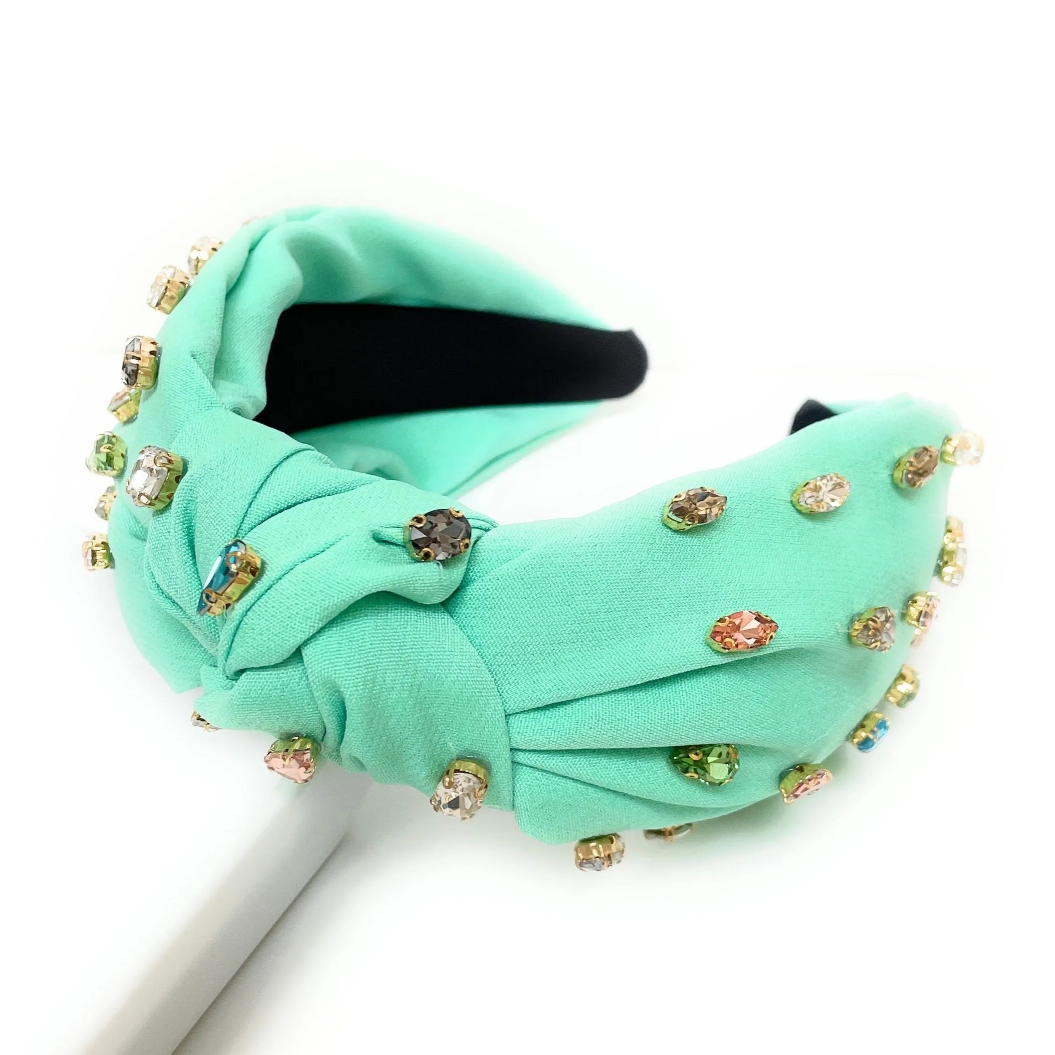 Jayde Knot Jeweled Headband
