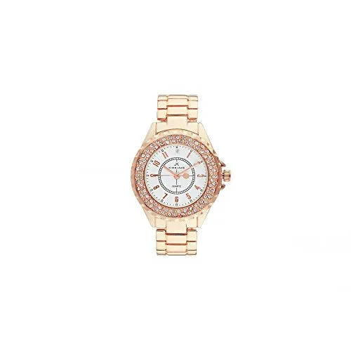 Kim & Jade 2033l-Gpw Rose Gold Stainless Steel Bracelet Watch Watch For Women 1 Pc