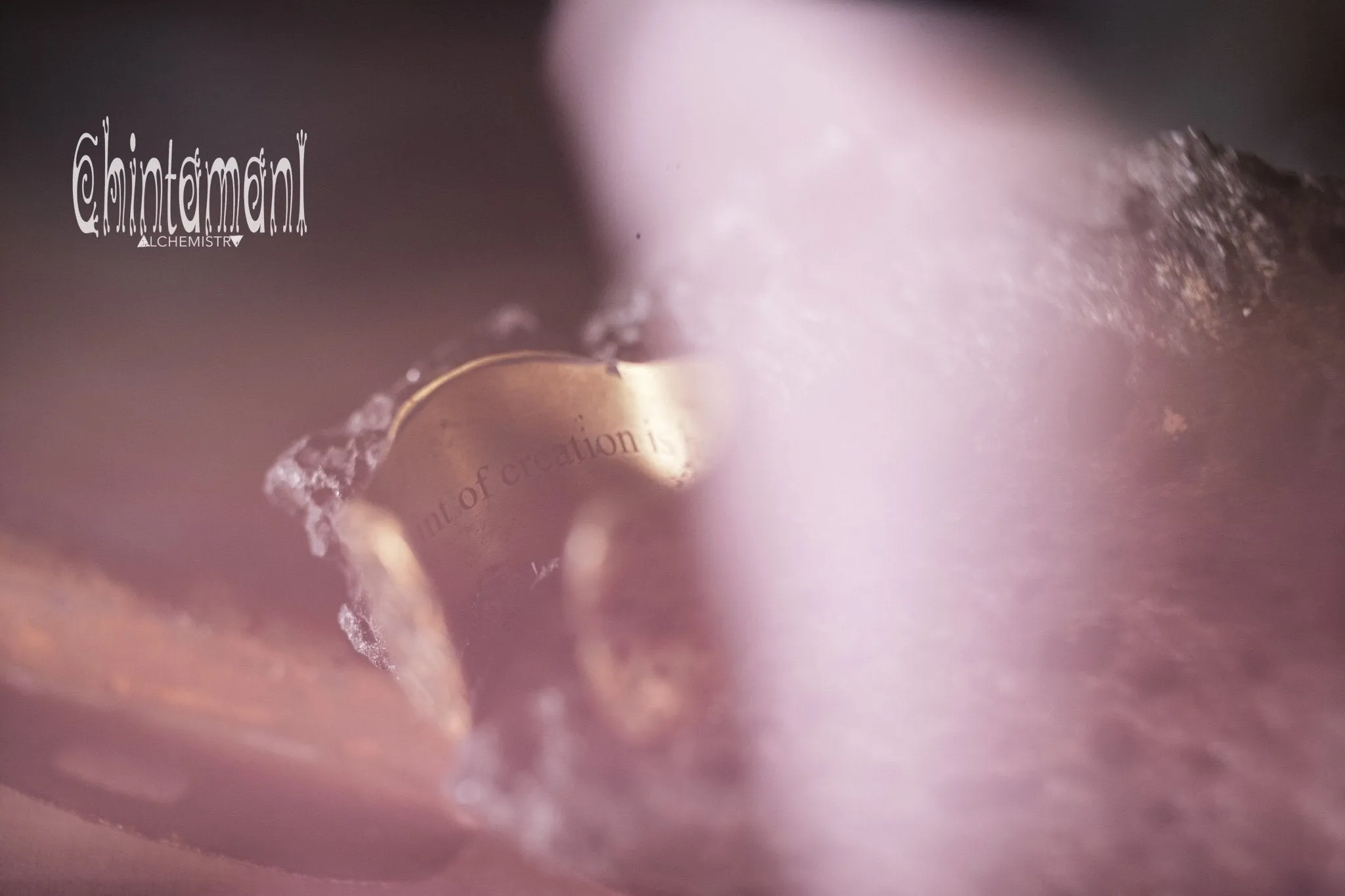 LIFE POWER Ring / Flower of Life / Brass