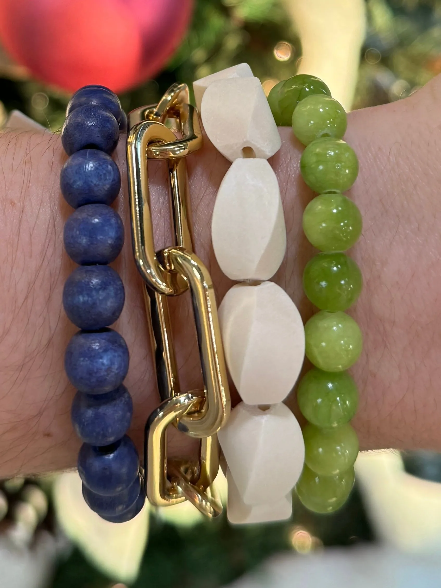 Lime Green Jade 8mm Bracelet