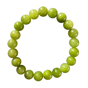 Lime Green Jade 8mm Bracelet
