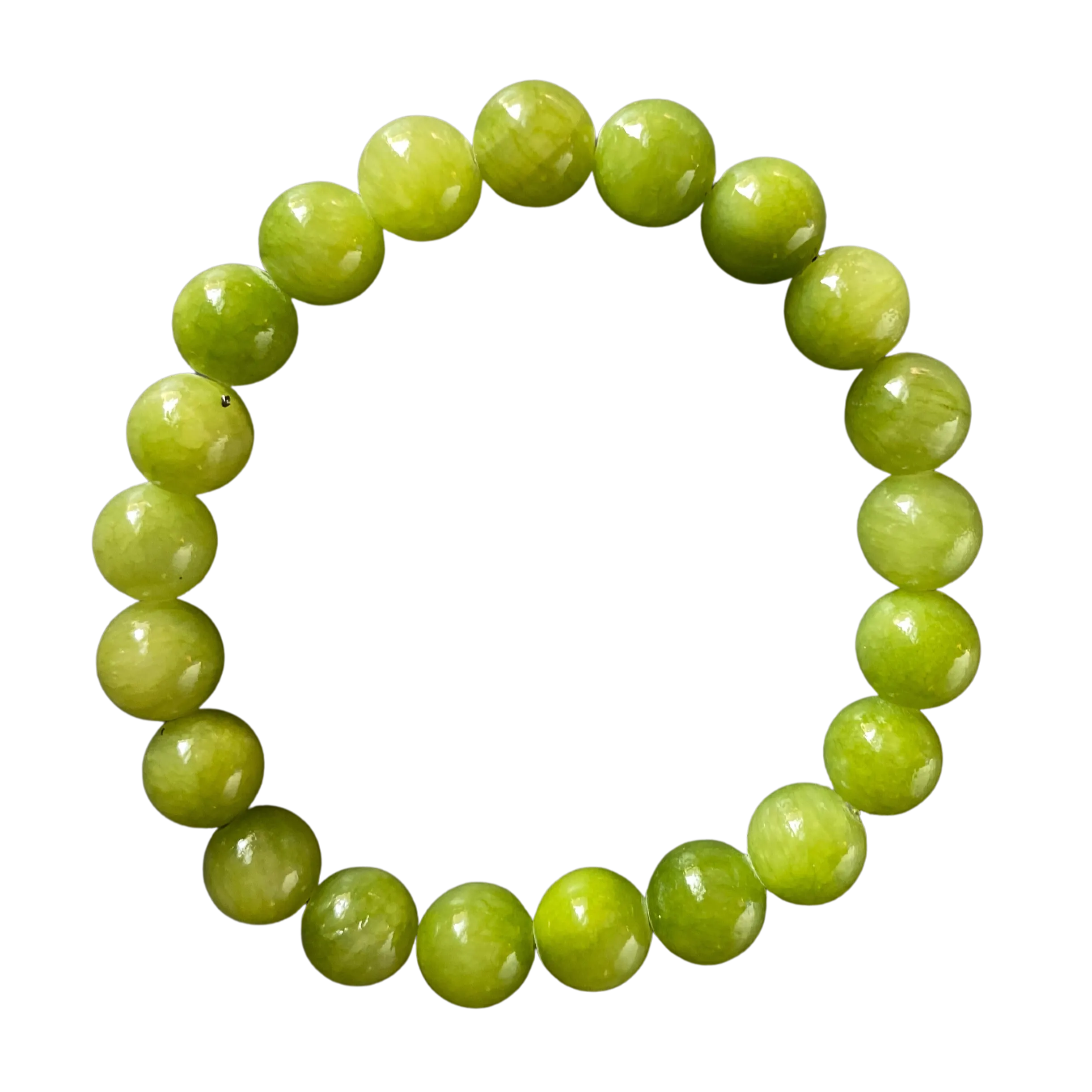 Lime Green Jade 8mm Bracelet