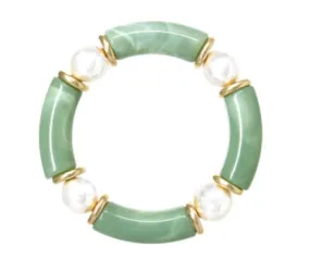 Meghan Browne Lotti Bracelet - Jade