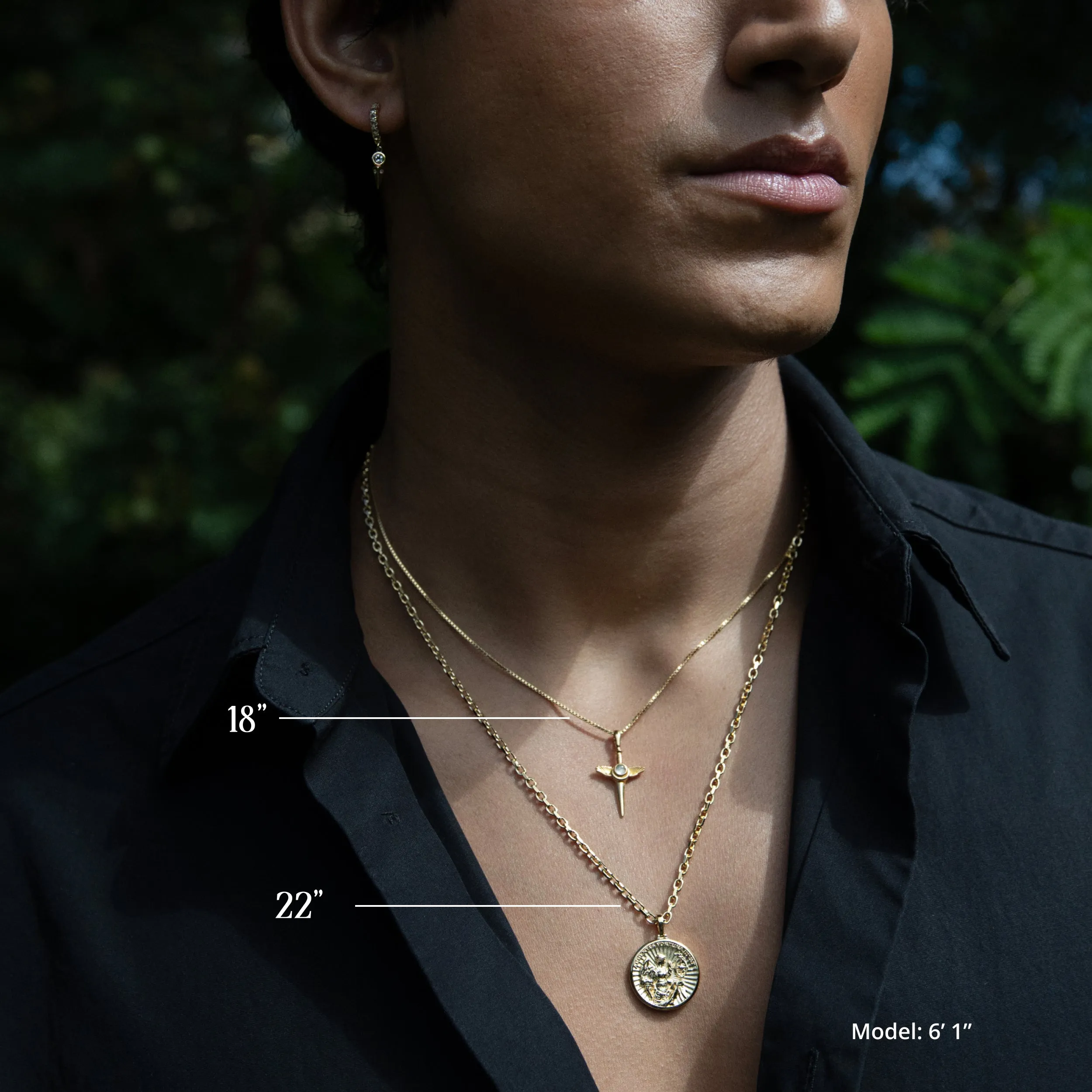 Men's Manifestation Locket Necklace