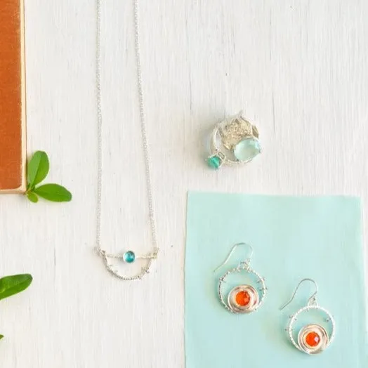 Mini Half Moon Necklace