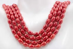 Natural Coral Beads Coral Necklace Italian beads Red Coral Beads Antique Coral Beads Natural Coral Bead Necklace SKU:113164,113165